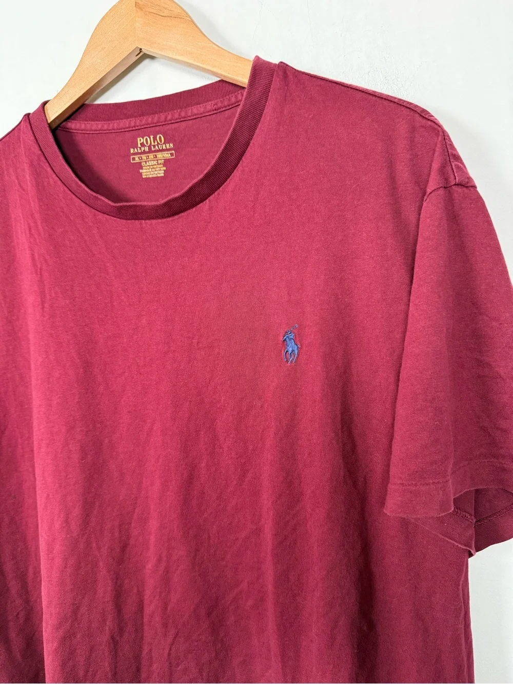 Polo Ralph Lauren Men's Casual Short Sleeve Crewneck Tee, Size XL, 100% Cotton